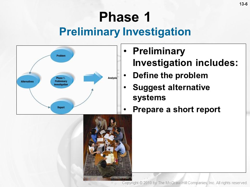 Phase 1 Preliminary Investigation