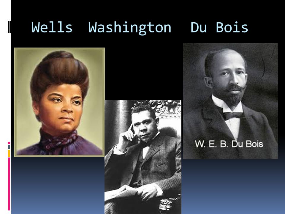 Wells Washington Du Bois