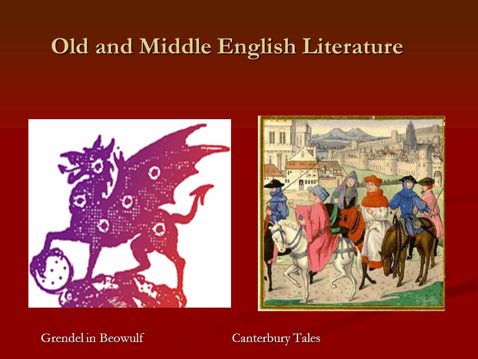 Old and Middle English Literature
