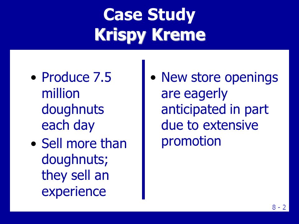 Case Study Krispy Kreme