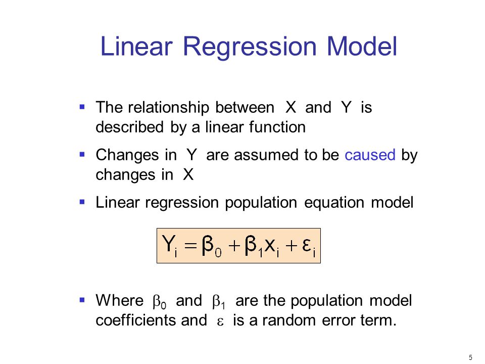Linear Regression Model