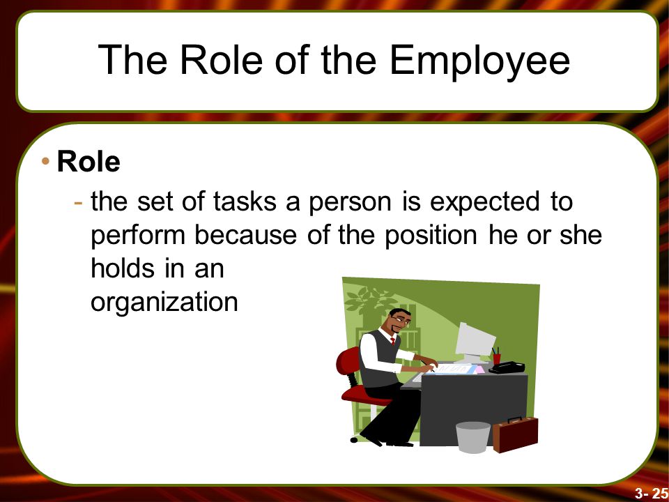 The Role of the Employee