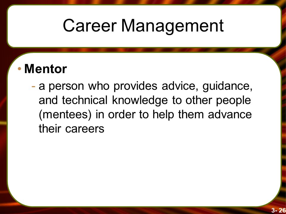 Career Management Mentor