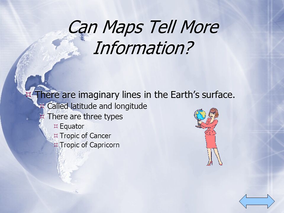 Can Maps Tell More Information