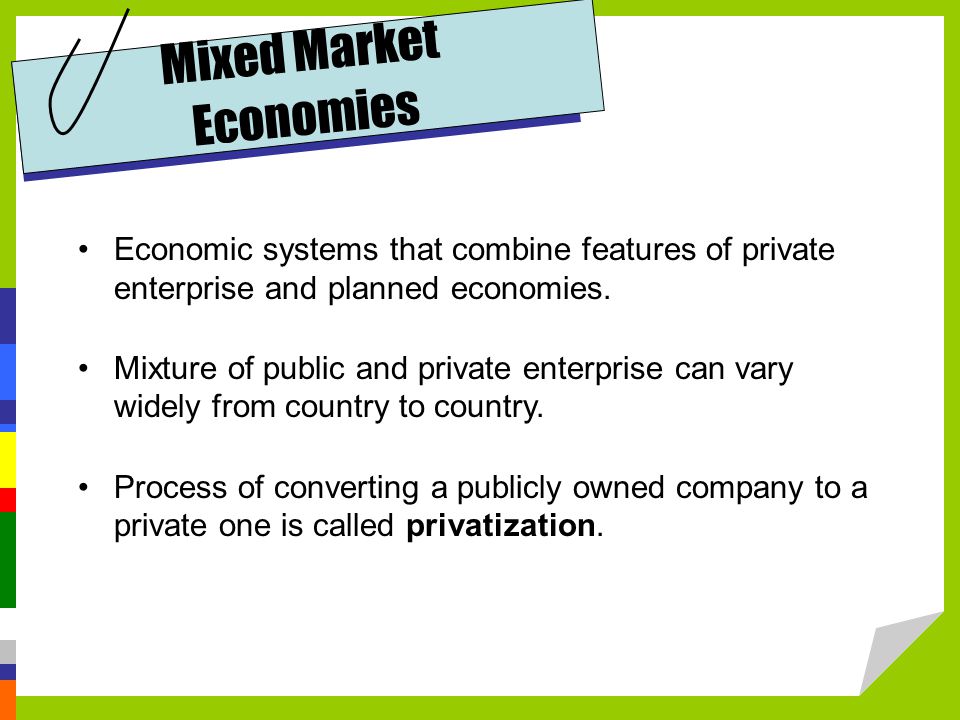 Mixed Market Economies