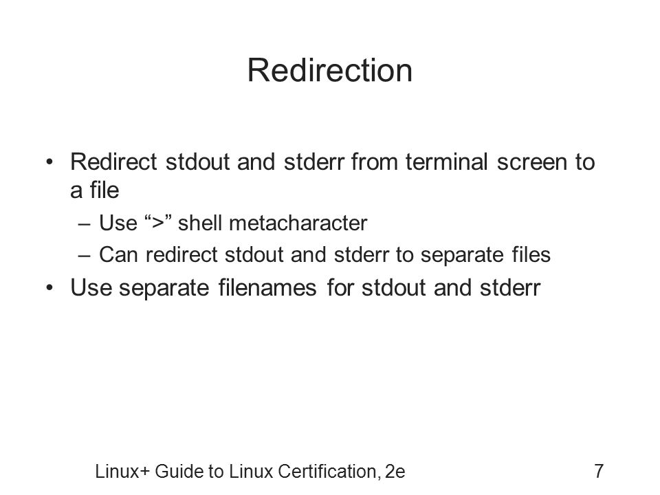 Linux+ Guide to Linux Certification, 2e
