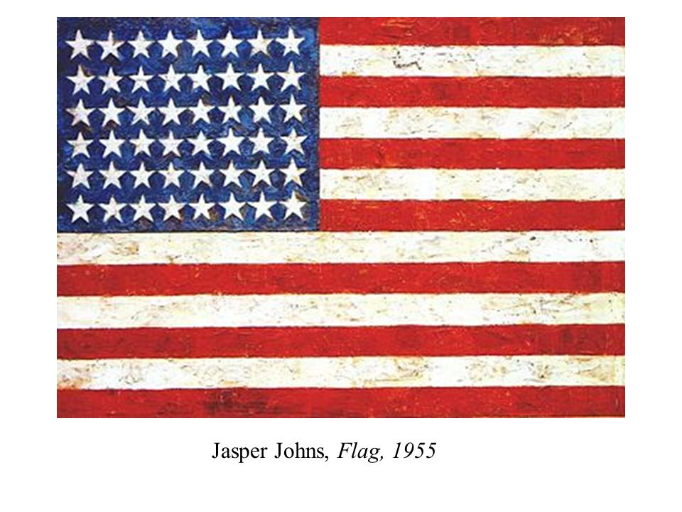 Jasper Johns, Flag, 1955