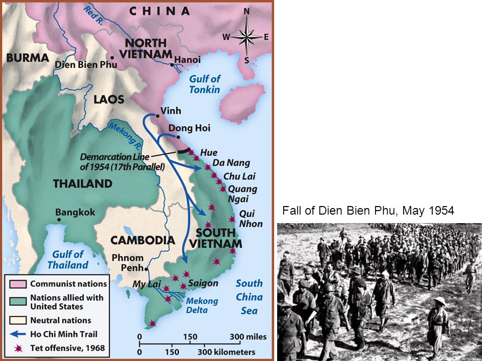 Fall of Dien Bien Phu, May 1954