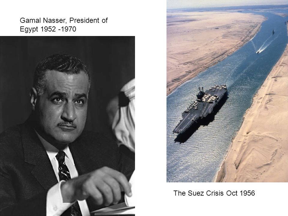 Gamal Nasser, President of Egypt