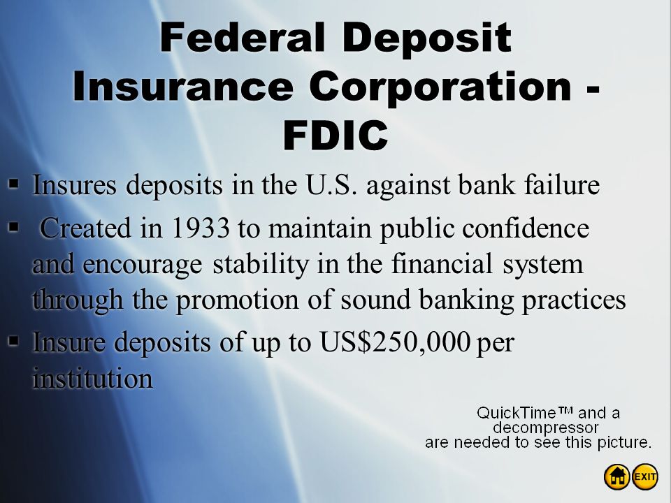 Federal Deposit Insurance Corporation - FDIC