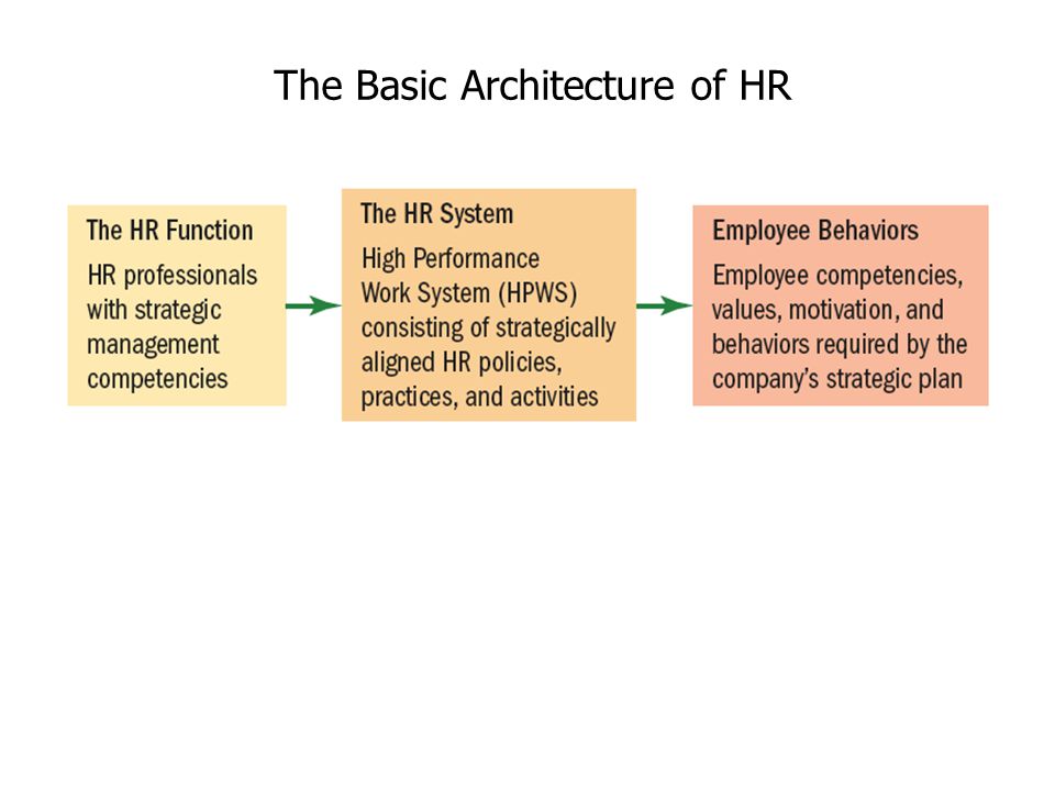 The Basic Architecture of HR