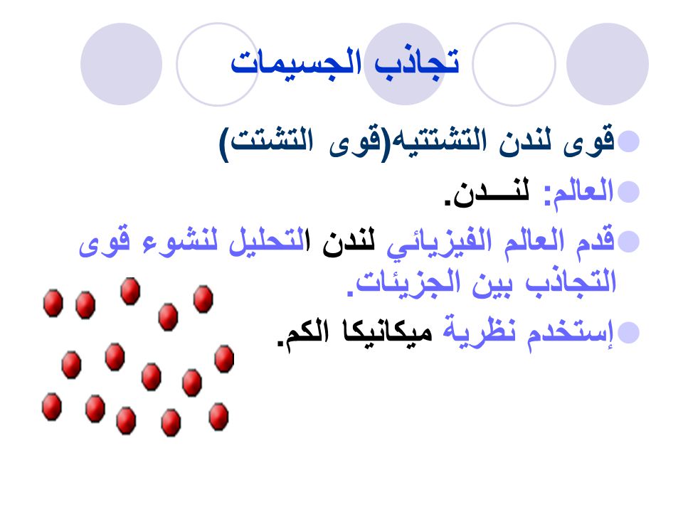 اشرح كيف تؤثر قوى التجاذب بين الجزيئات في الذوبان صوت الاخبار