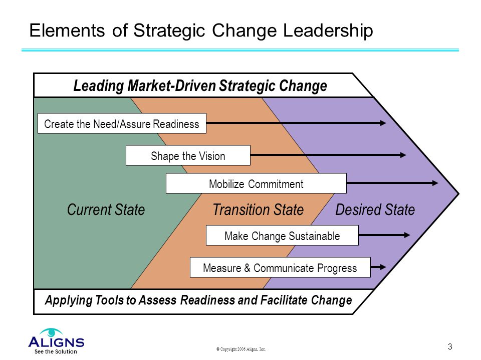 Elements of Strategic Change Leadership