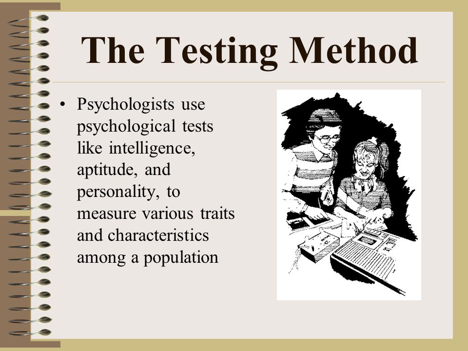 The Testing Method