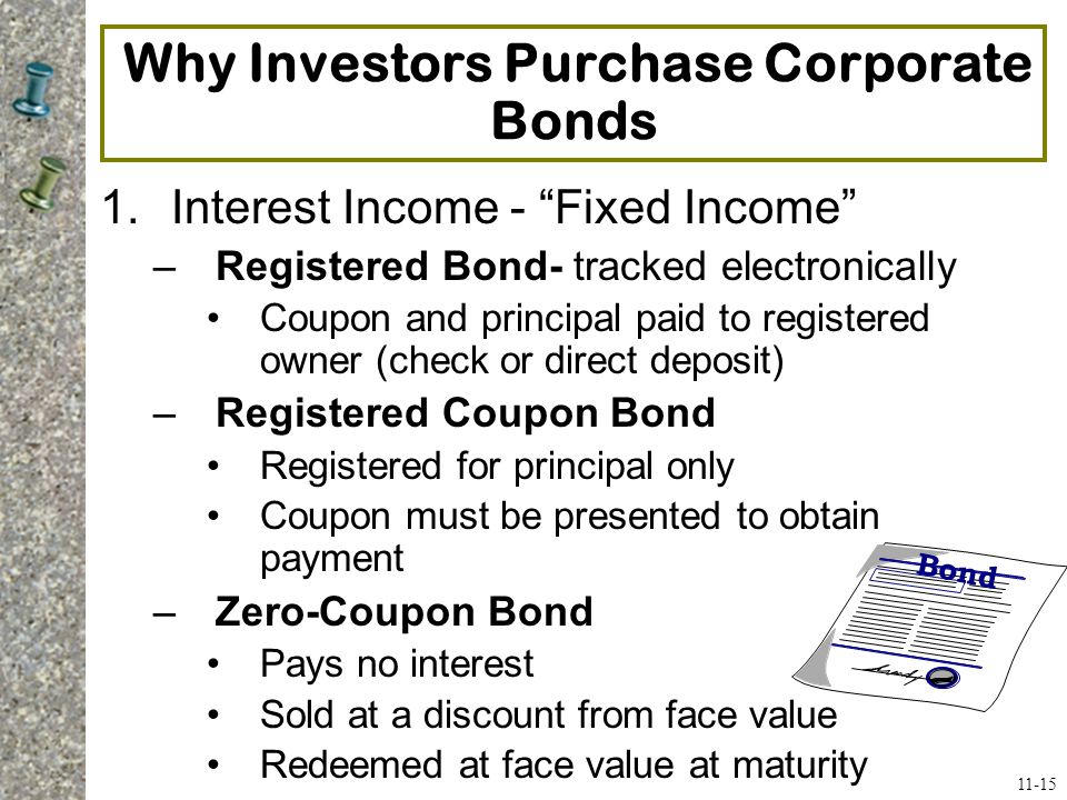 Why Investors Purchase Corporate Bonds