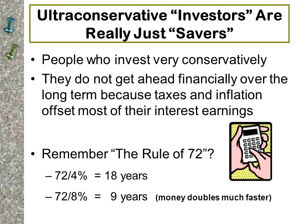 Ultraconservative Investors Are Really Just Savers