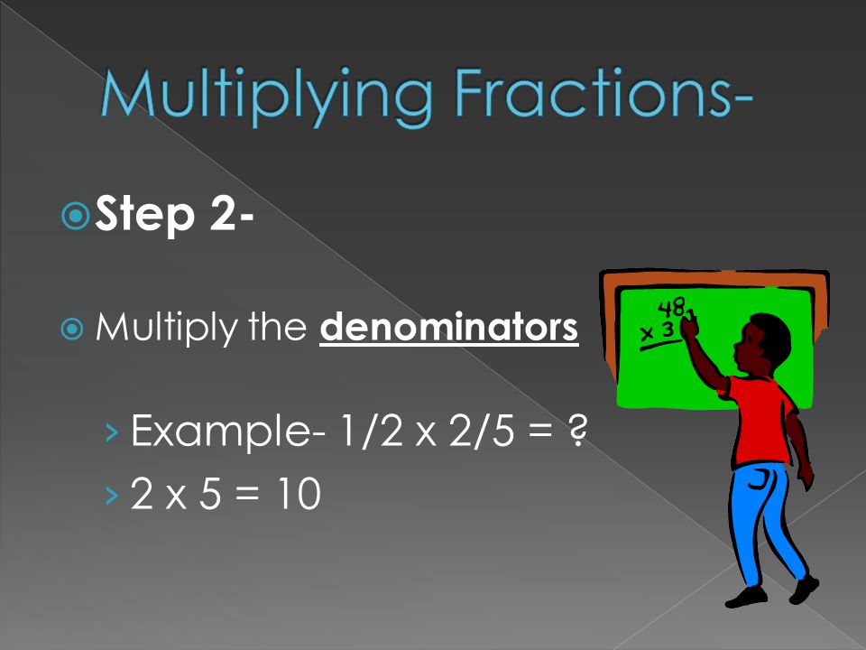 Multiplying Fractions-