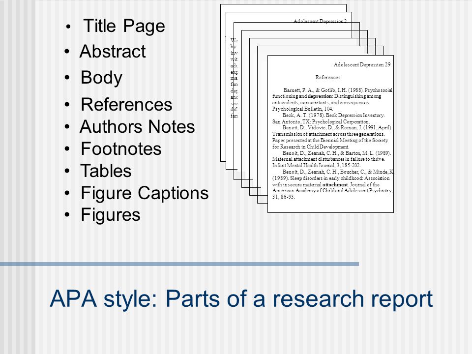 Apa Research Paper Examples