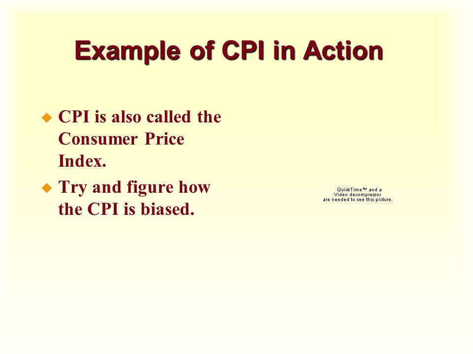 Example of CPI in Action