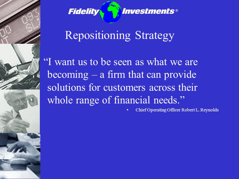 Repositioning Strategy