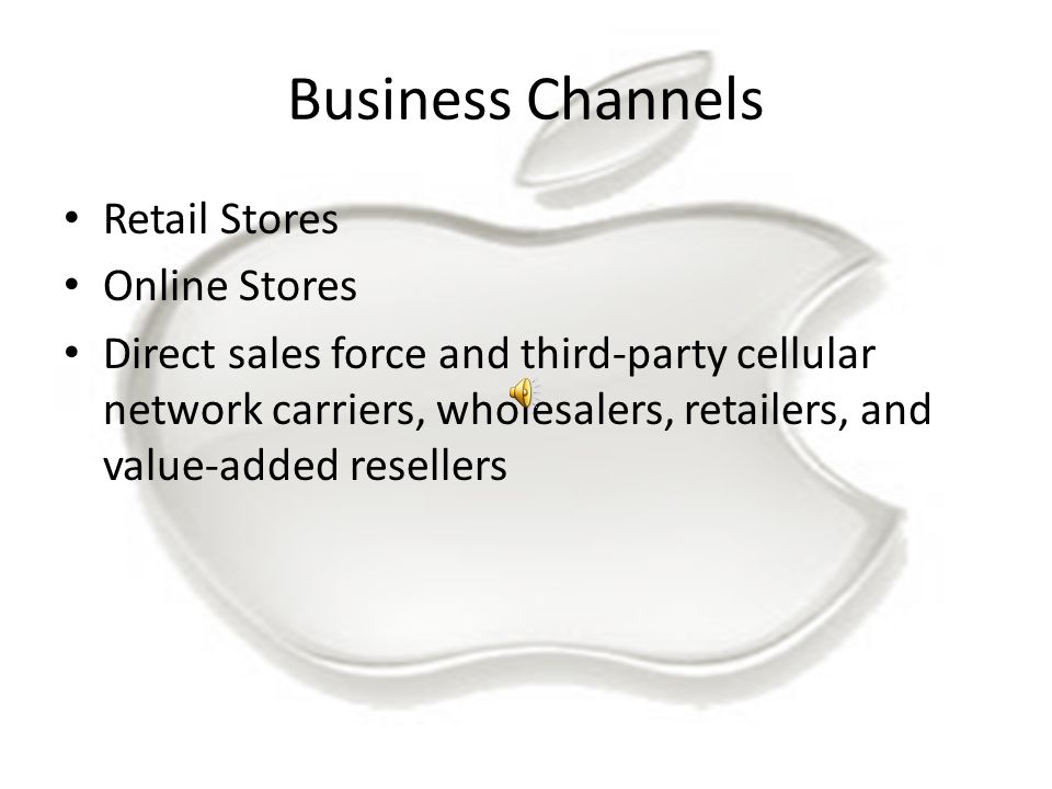 Business Channels Retail Stores Online Stores