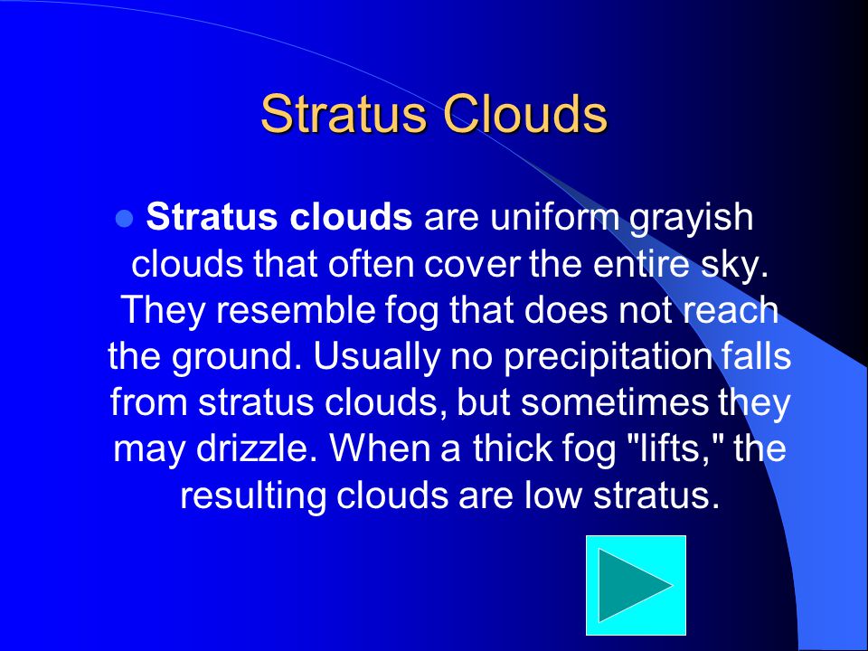 Stratus Clouds