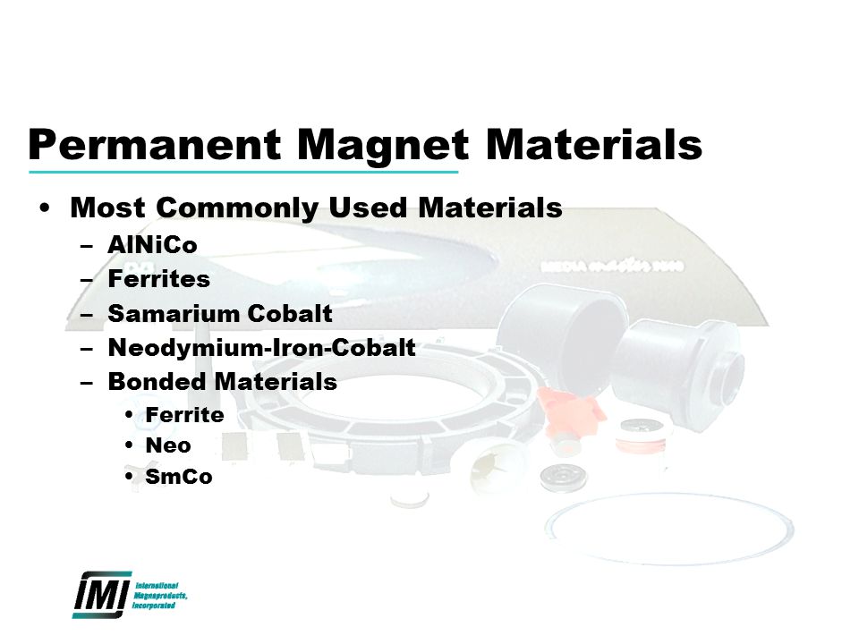 Permanent Magnet Materials