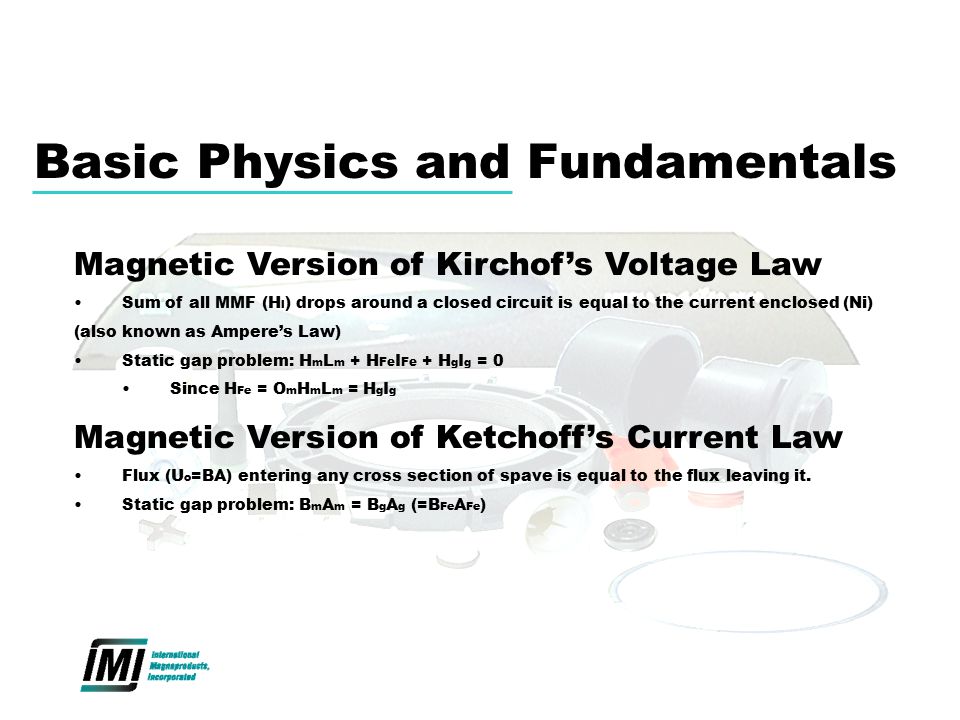 Basic Physics and Fundamentals
