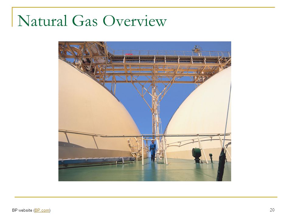Natural Gas Overview BP website (BP.com)