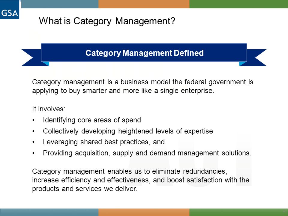 What is Category Management