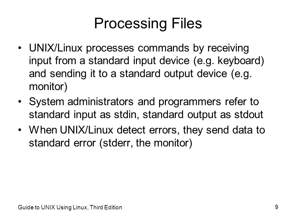 Processing Files