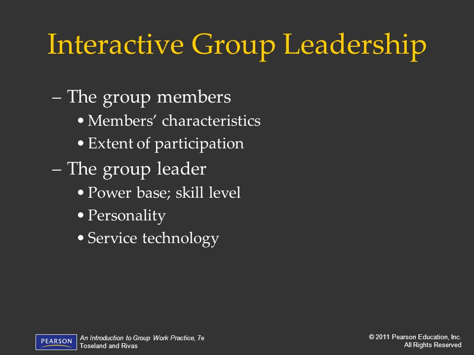 Interactive Group Leadership
