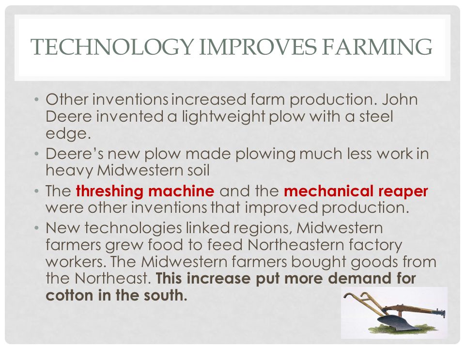 Technology Improves Farming