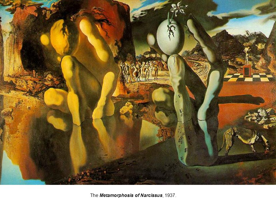 The Metamorphosis of Narcissus, 1937.