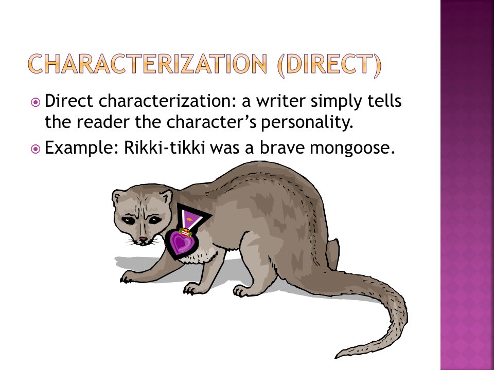 Characterization (Direct)