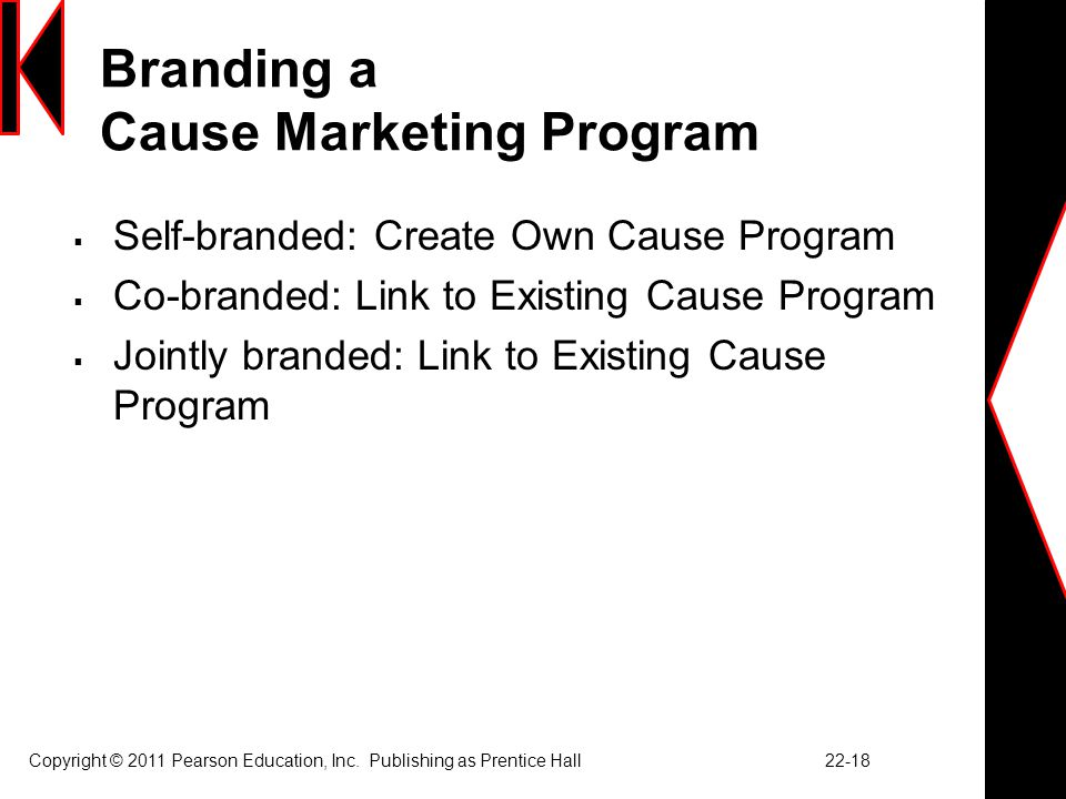 Branding a Cause Marketing Program