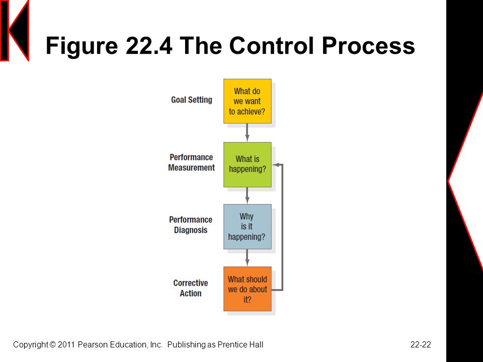 Figure 22.4 The Control Process