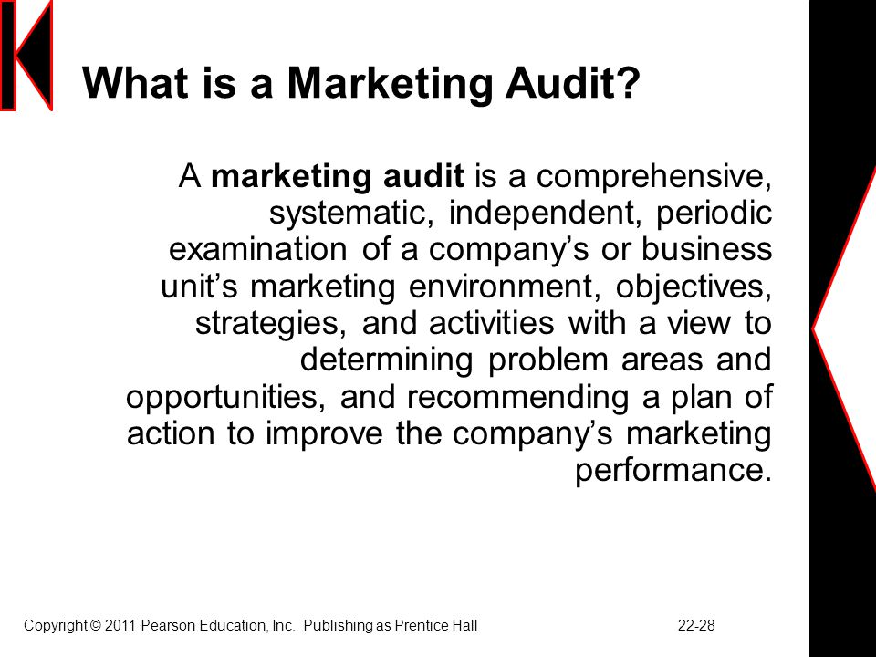 What is a Marketing Audit