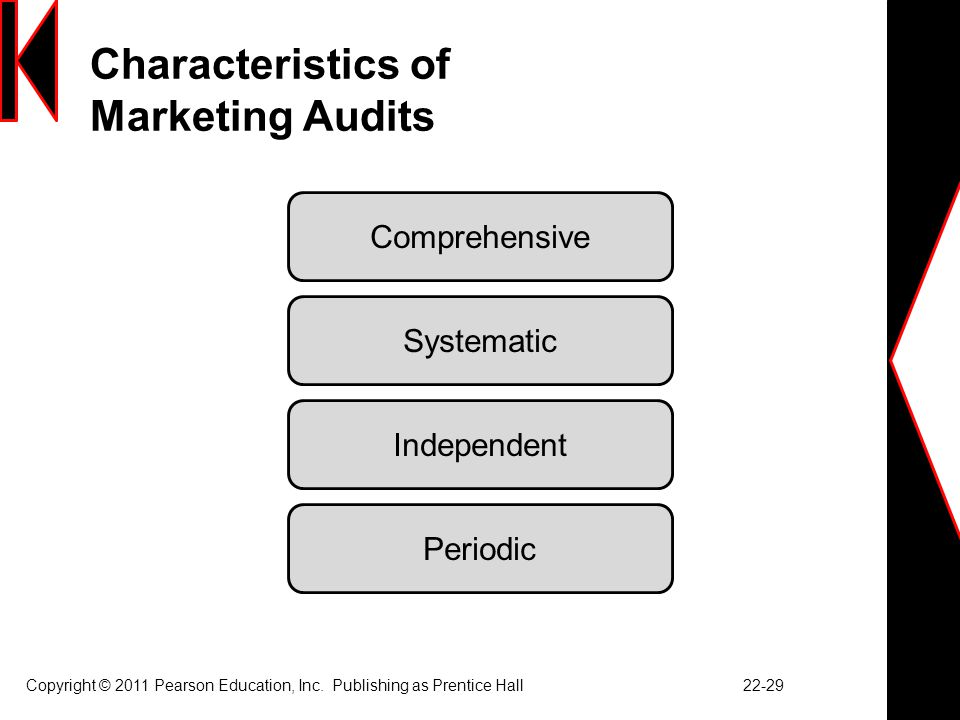 Characteristics of Marketing Audits