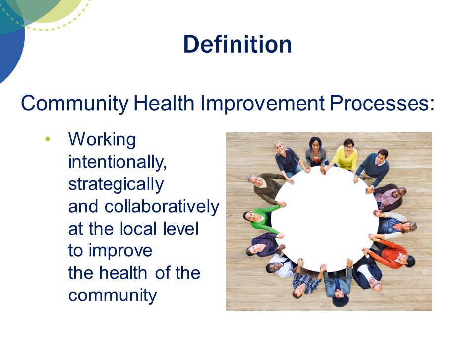 Definition Community Health Improvement Processes: