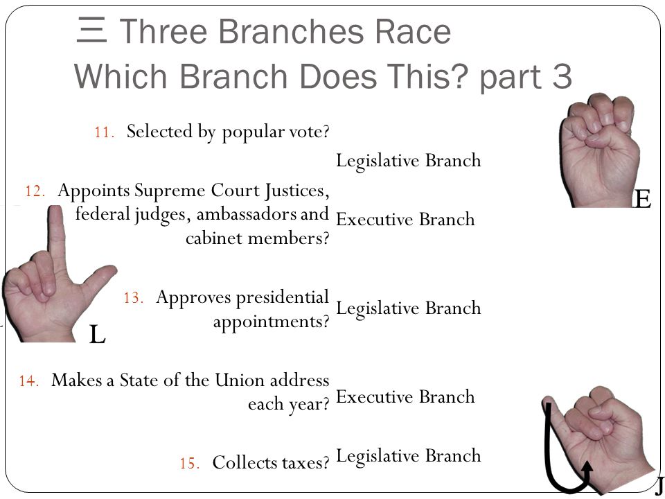 三 Three Branches Race Which Branch Does This part 3