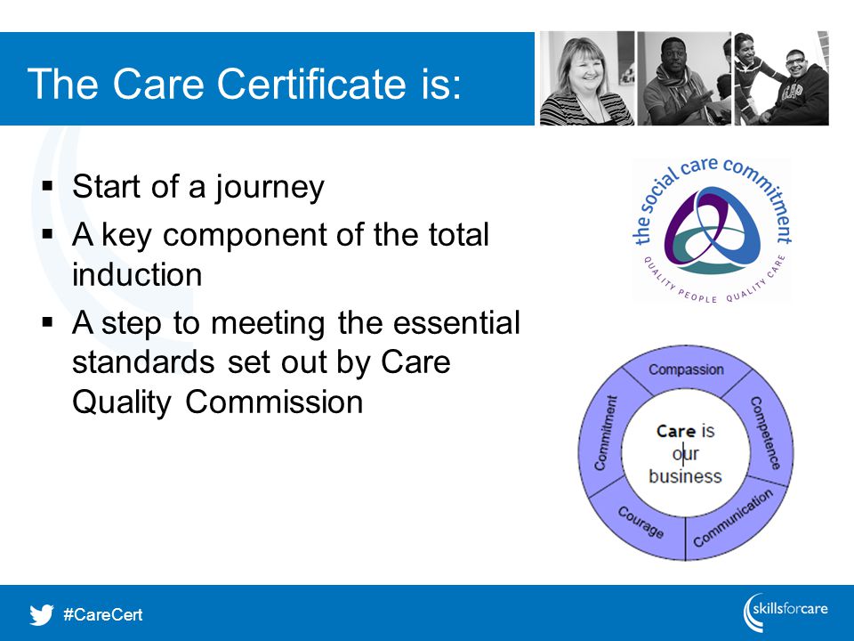 The Care Certificate is: