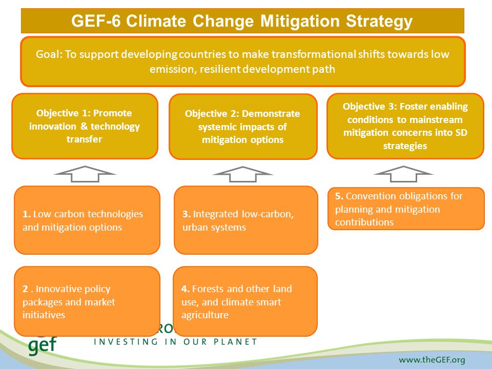GEF-6 Climate Change Mitigation Strategy