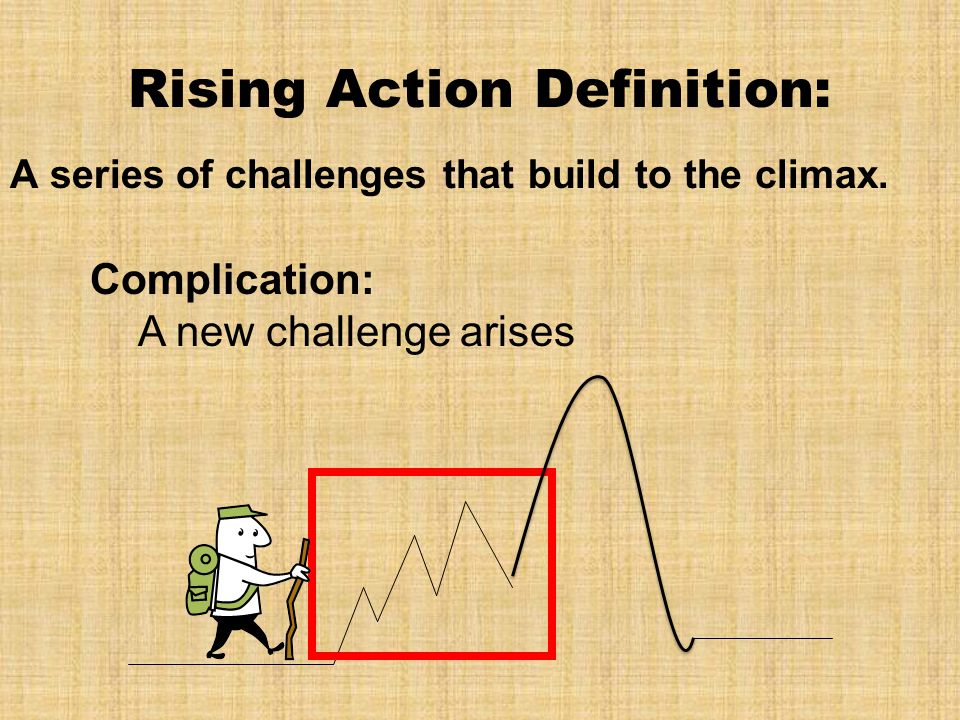 Rising Action Definition: