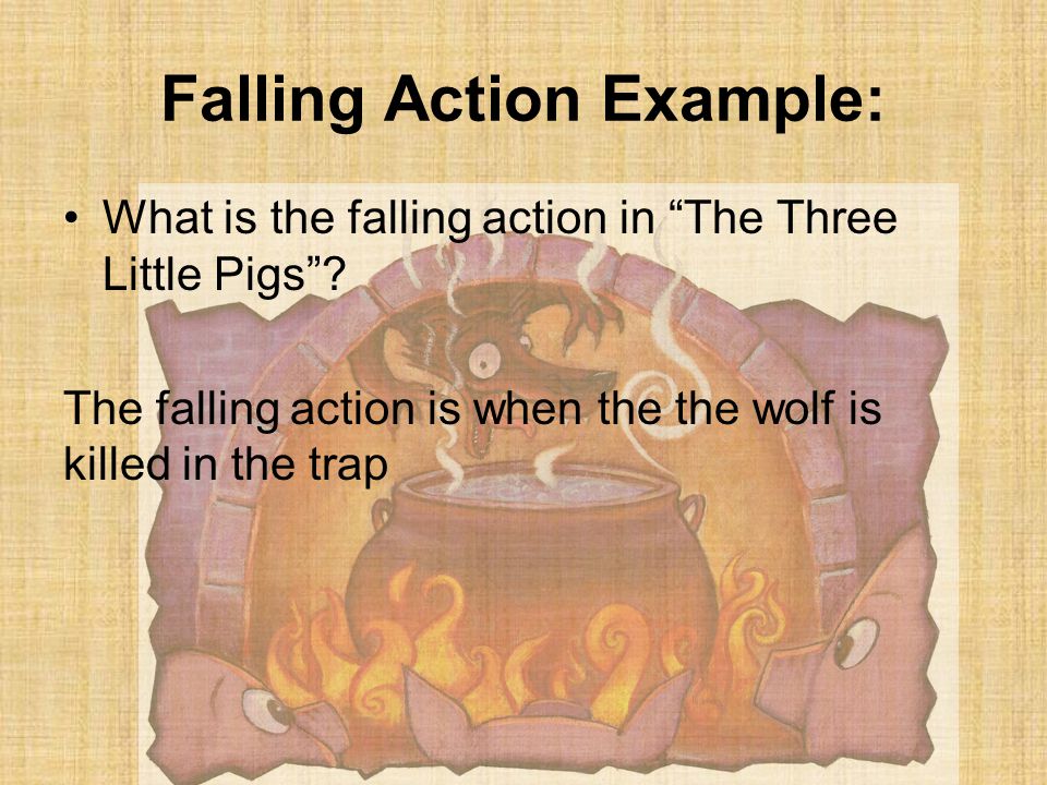 Falling Action Example: