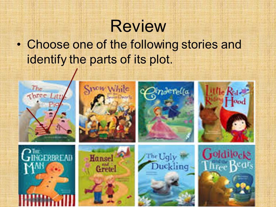 Review Choose one of the following stories and identify the parts of its plot.