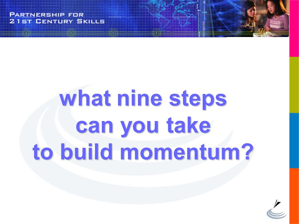 what nine steps can you take to build momentum