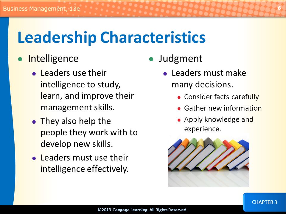 Leadership Characteristics