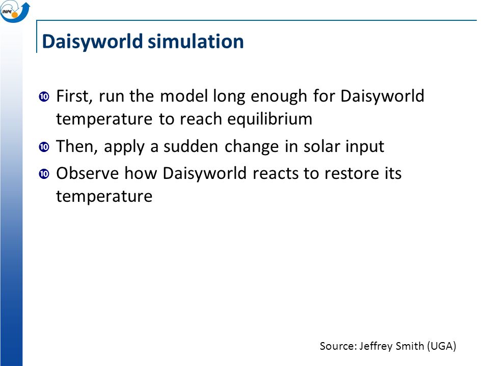 Daisyworld simulation