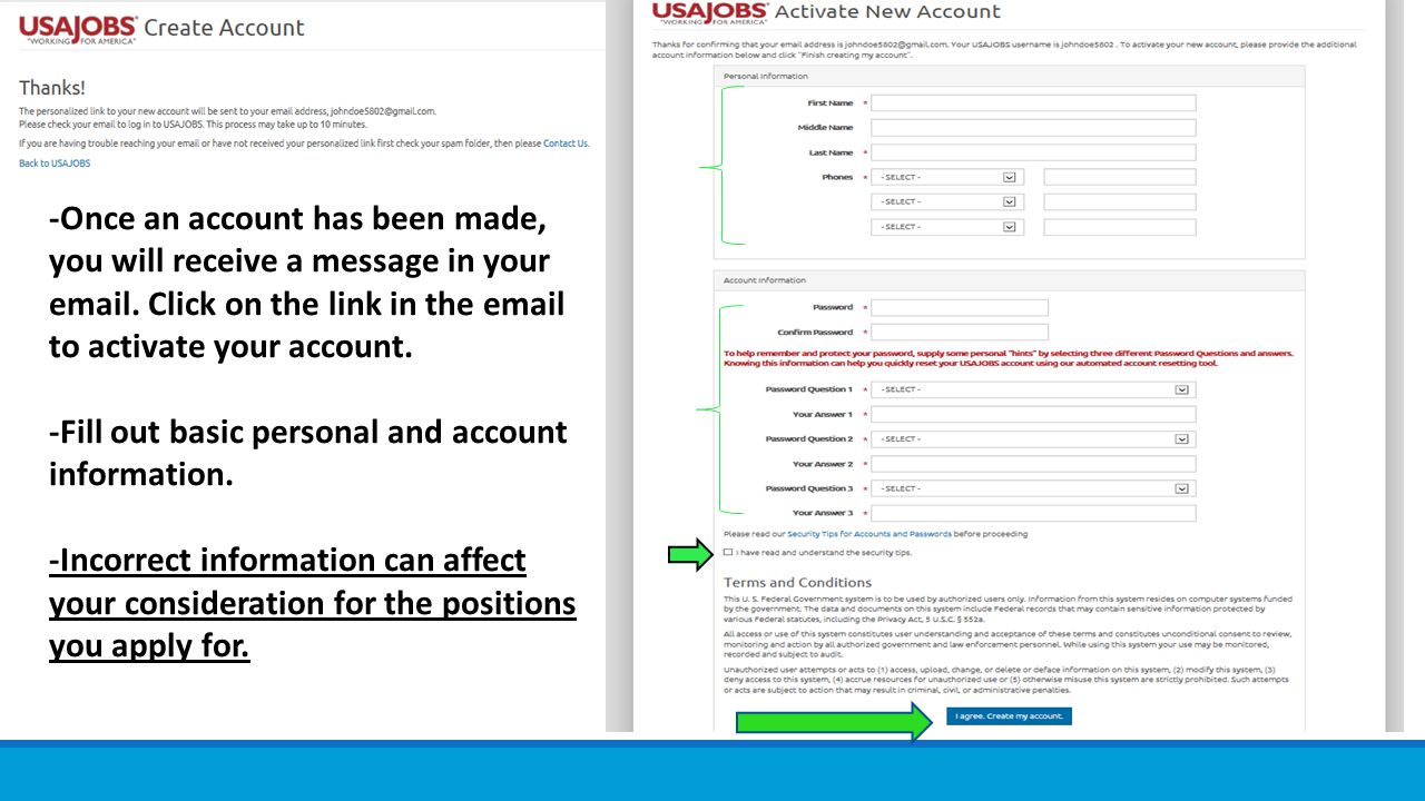 -Once an account has been made, you will receive a message in your  . Click on the link in the  to activate your account.